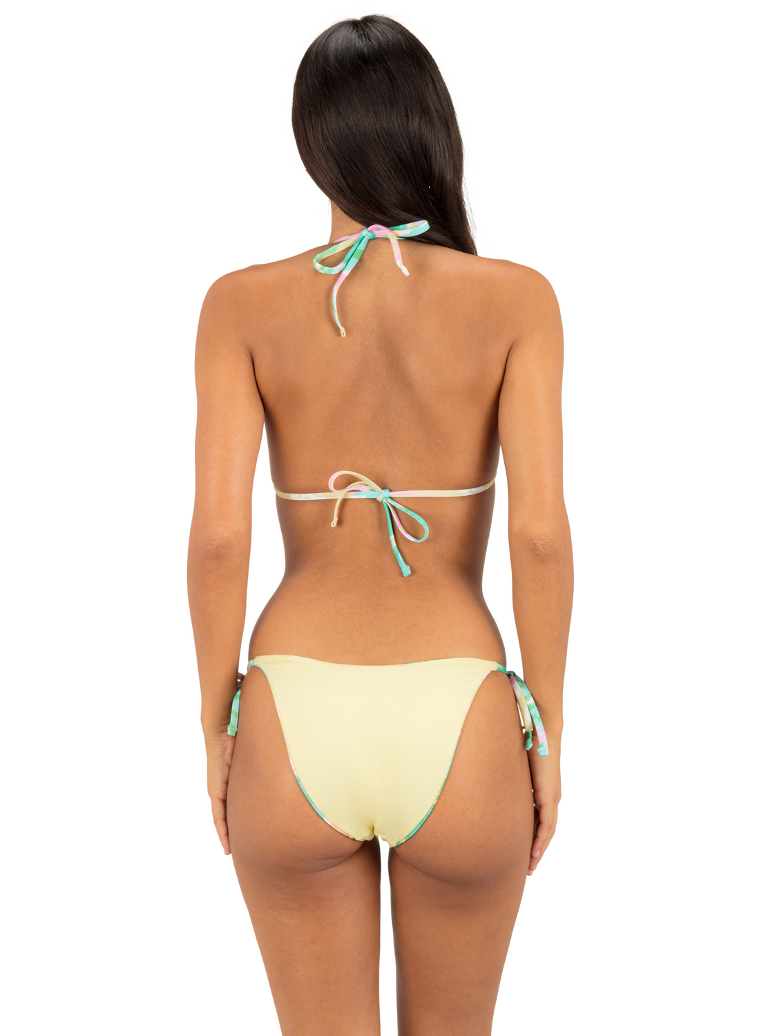 Aloha Reversible Slider Fixed Back Cheeky Bottom