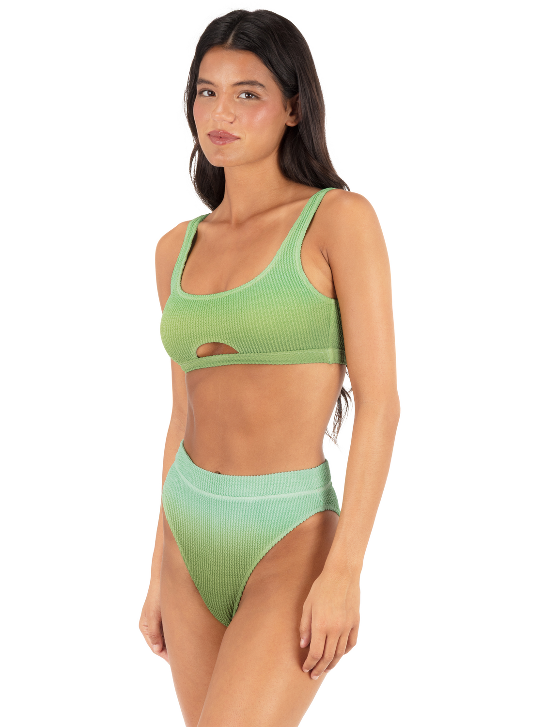Ombre Scrunch Cheeky High Rise Bottom