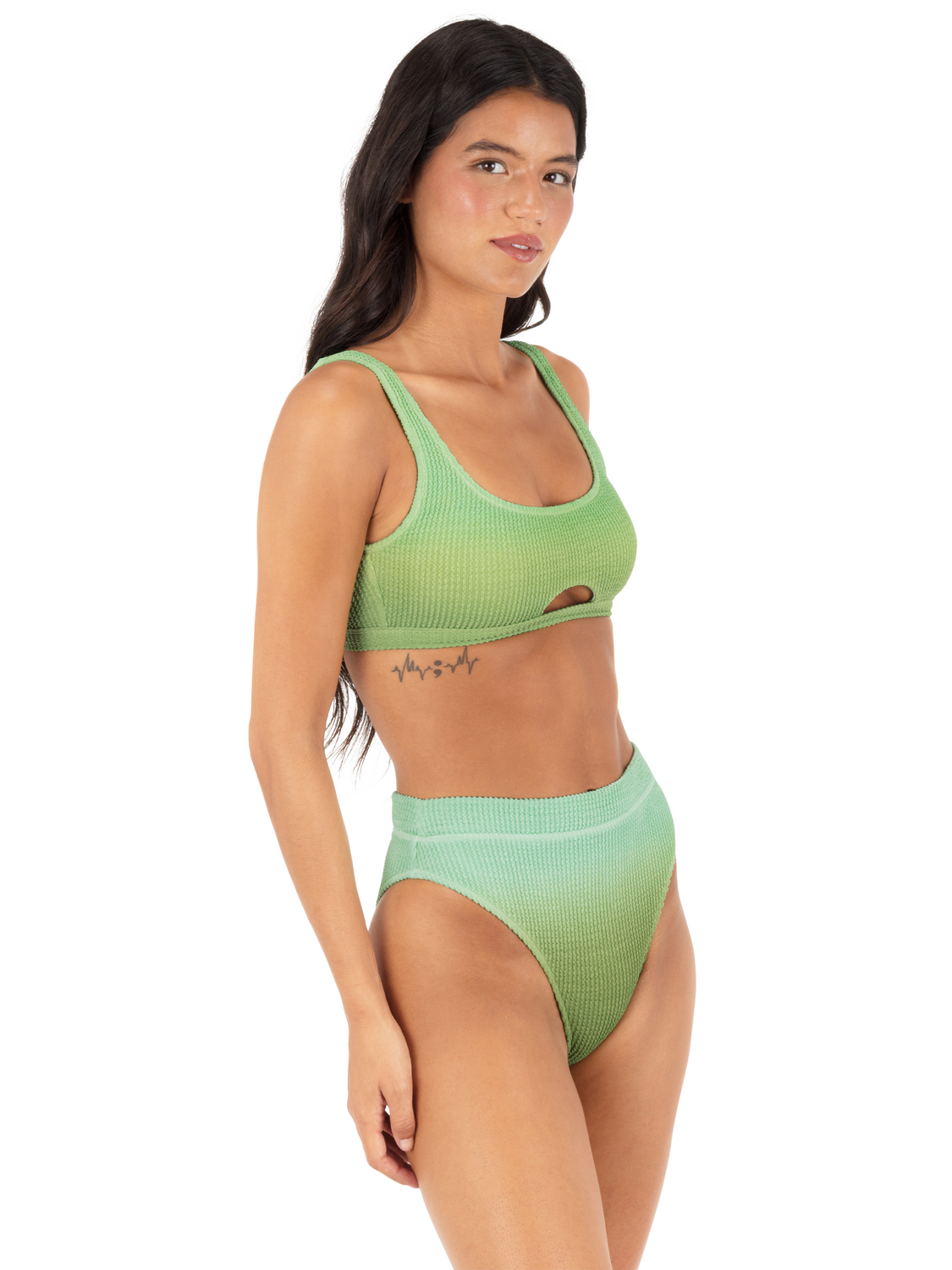 Ombre Scrunch Cheeky High Rise Bottom