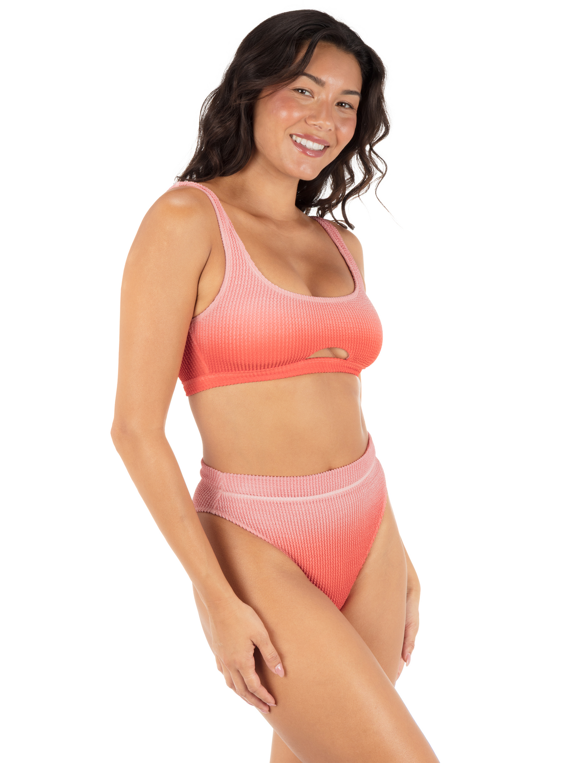 Ombre Scrunch Cheeky High Rise Bottom