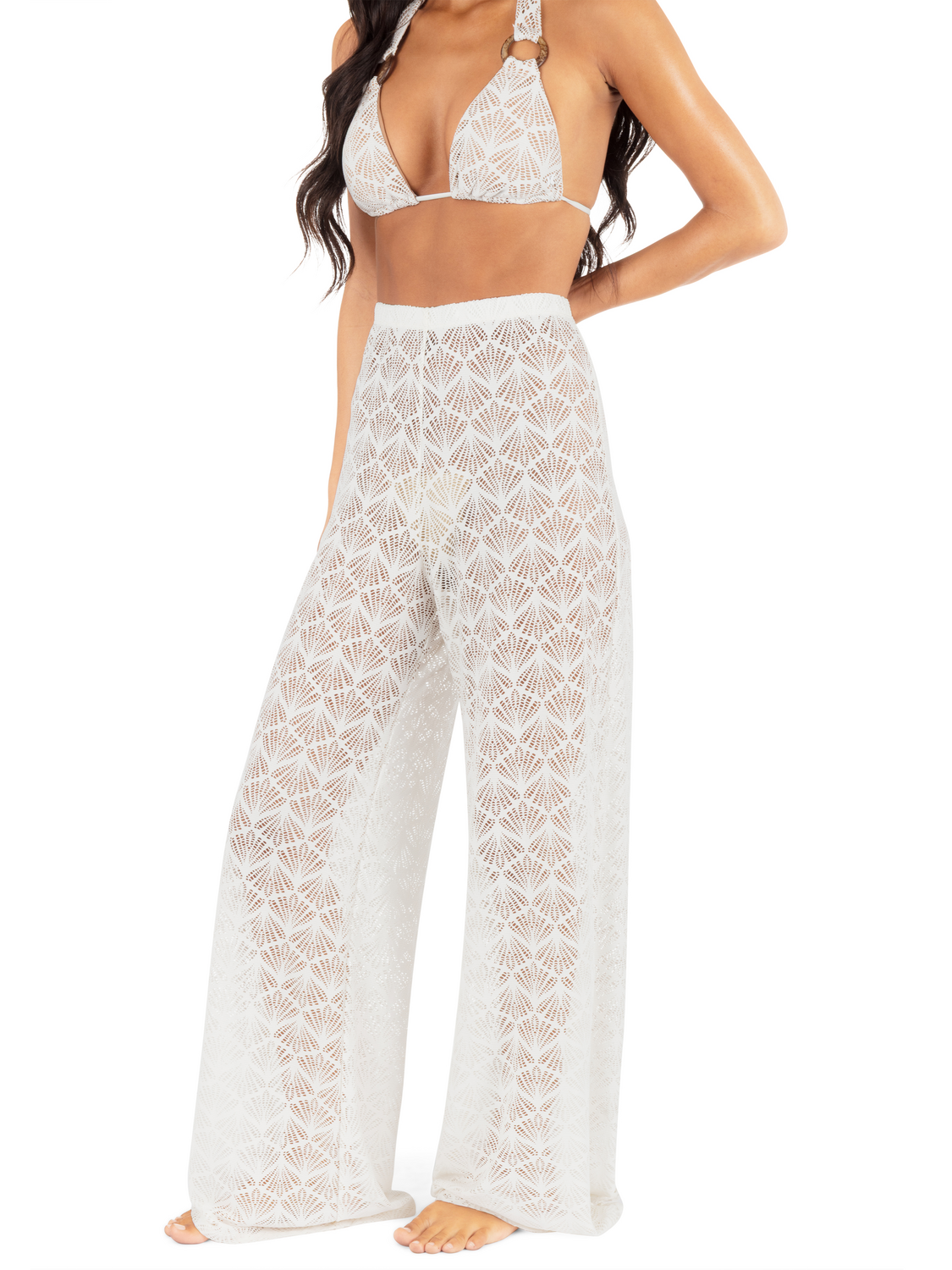 Shell Crochet Beach Pant