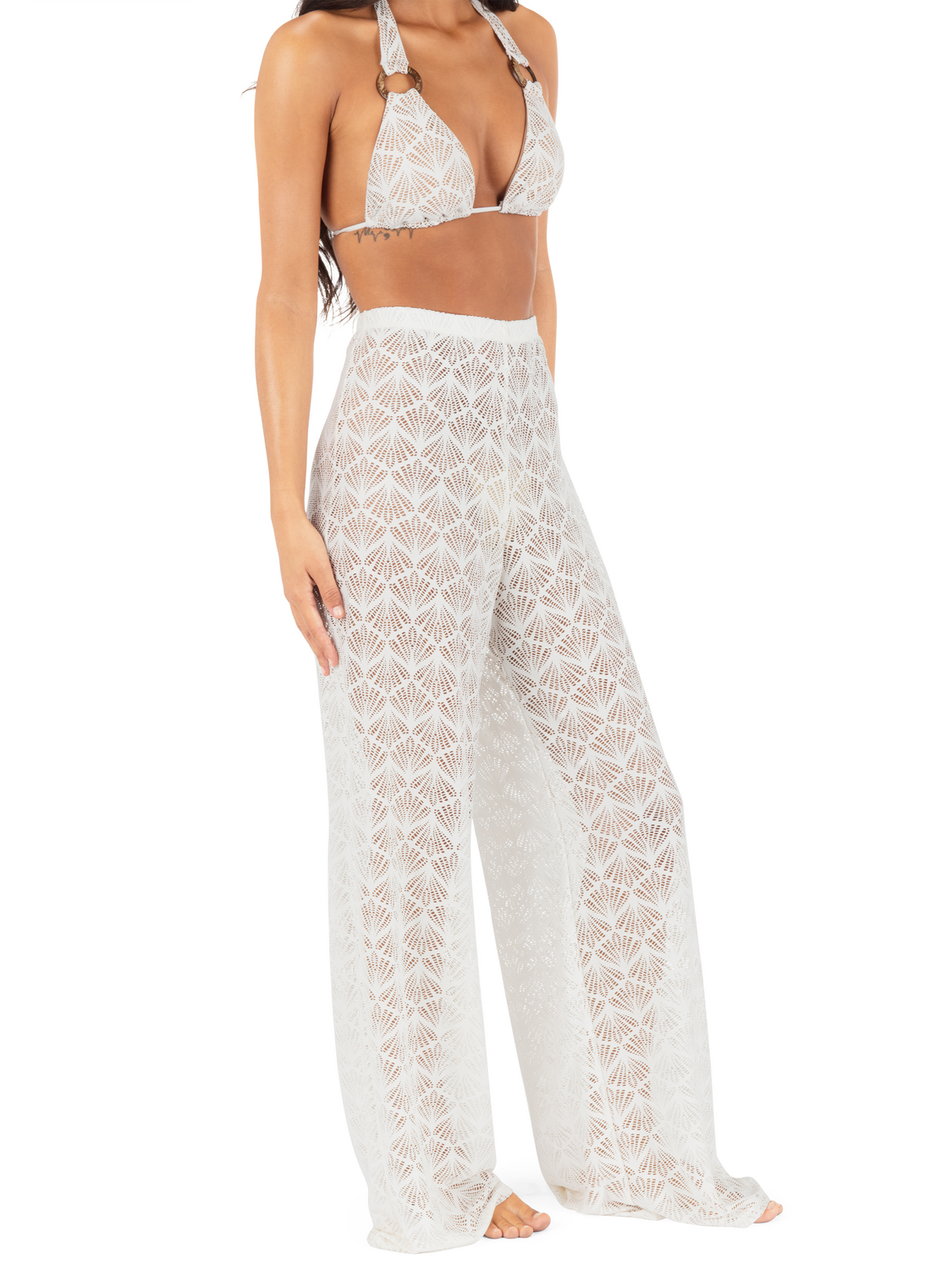 Shell Crochet Beach Pant
