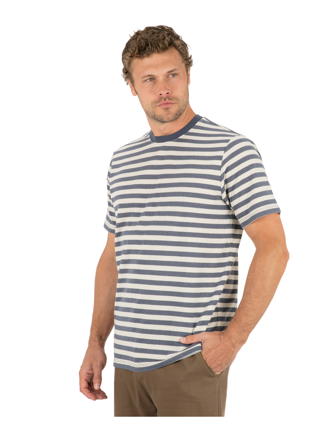 Heritage Stripe Short Sleeve