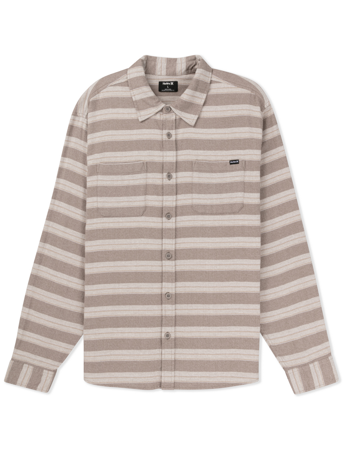 Eugene Stripe Flannel Long Sleeve