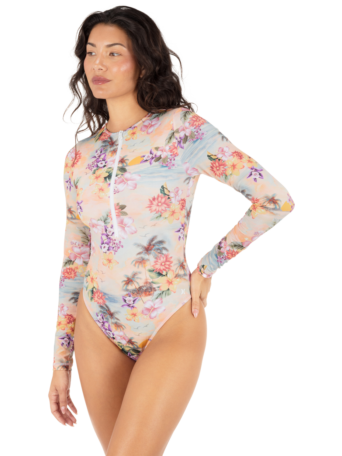 Scenic Sunset Zip Front Moderate Surfsuit