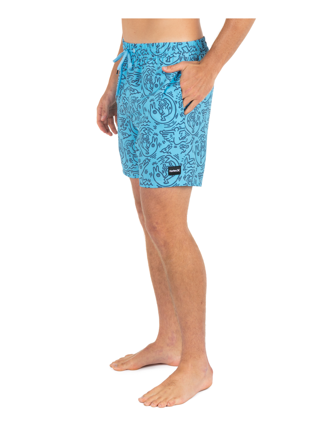 Hurley x Keith Haring Cannonball 17" Volley Short