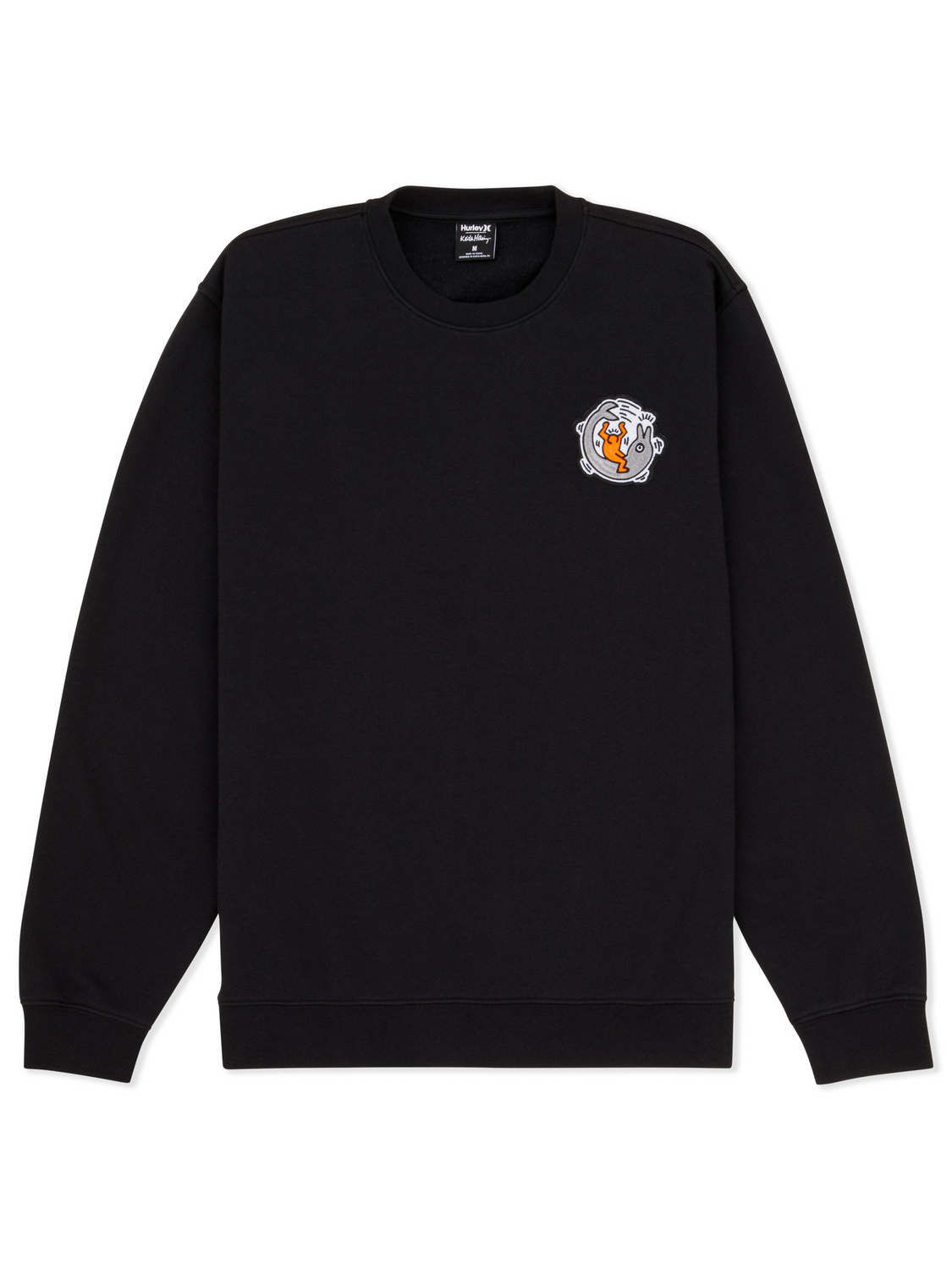 Hurley x Keith Haring Dolphin Ride Crewneck Sweatshirt