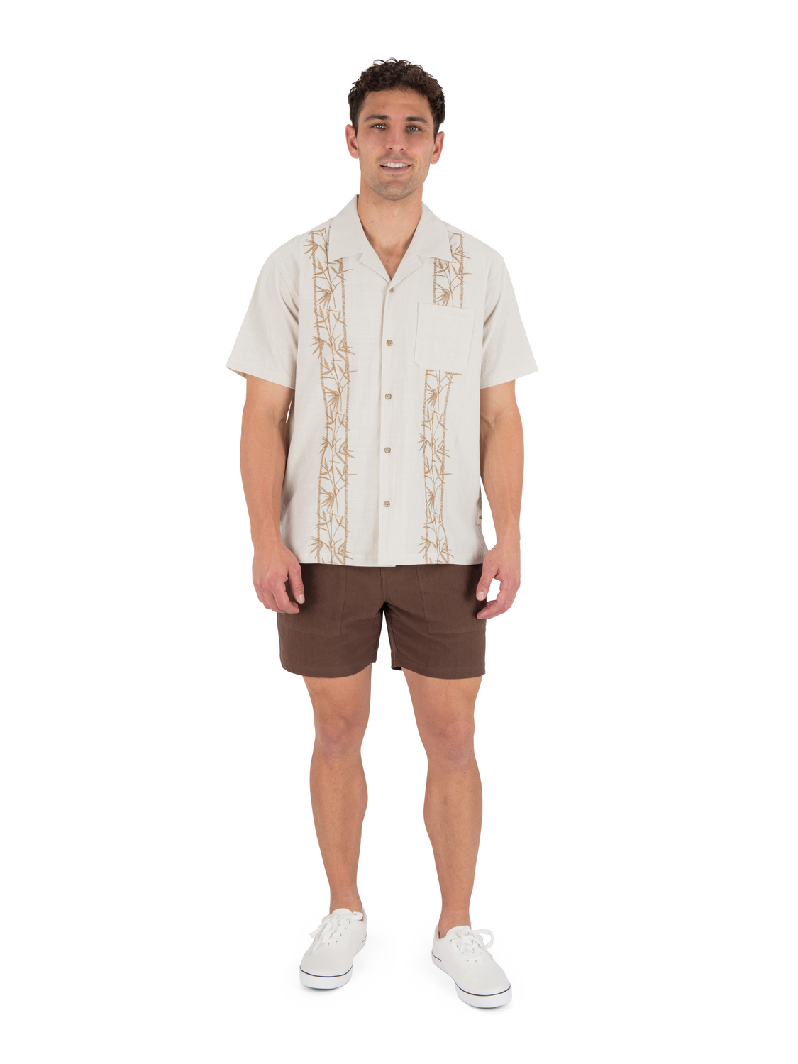 Sano Camp Embroidered Short Sleeve