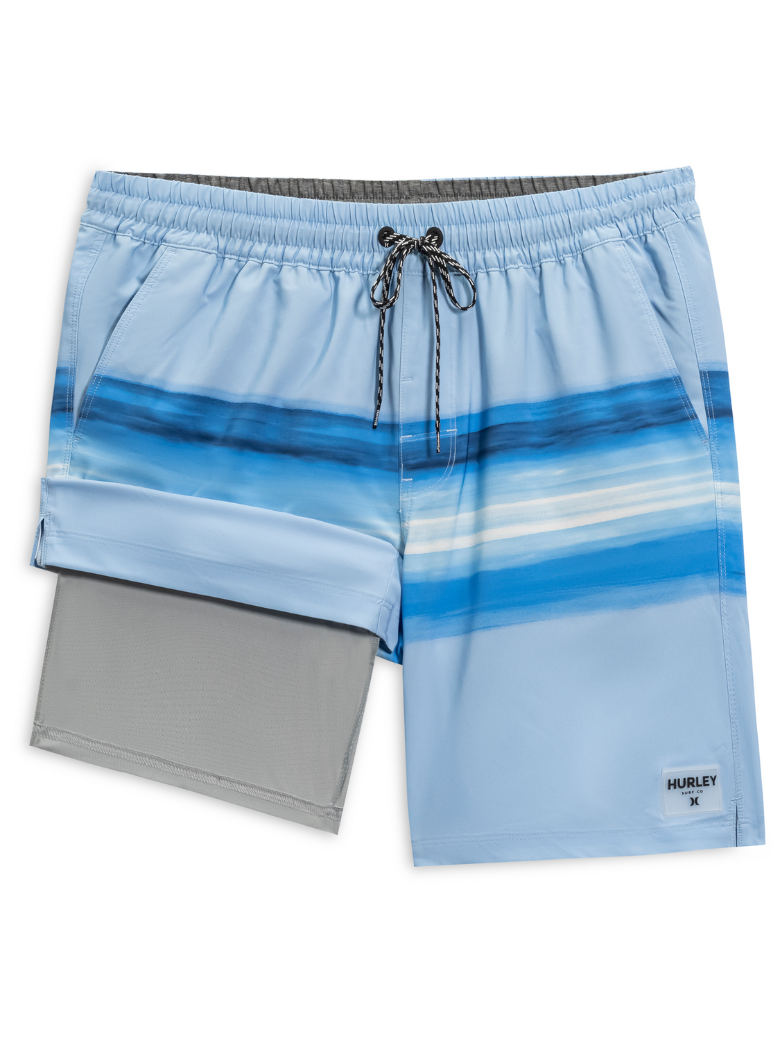 Horizon Stripes Volley Swim Short