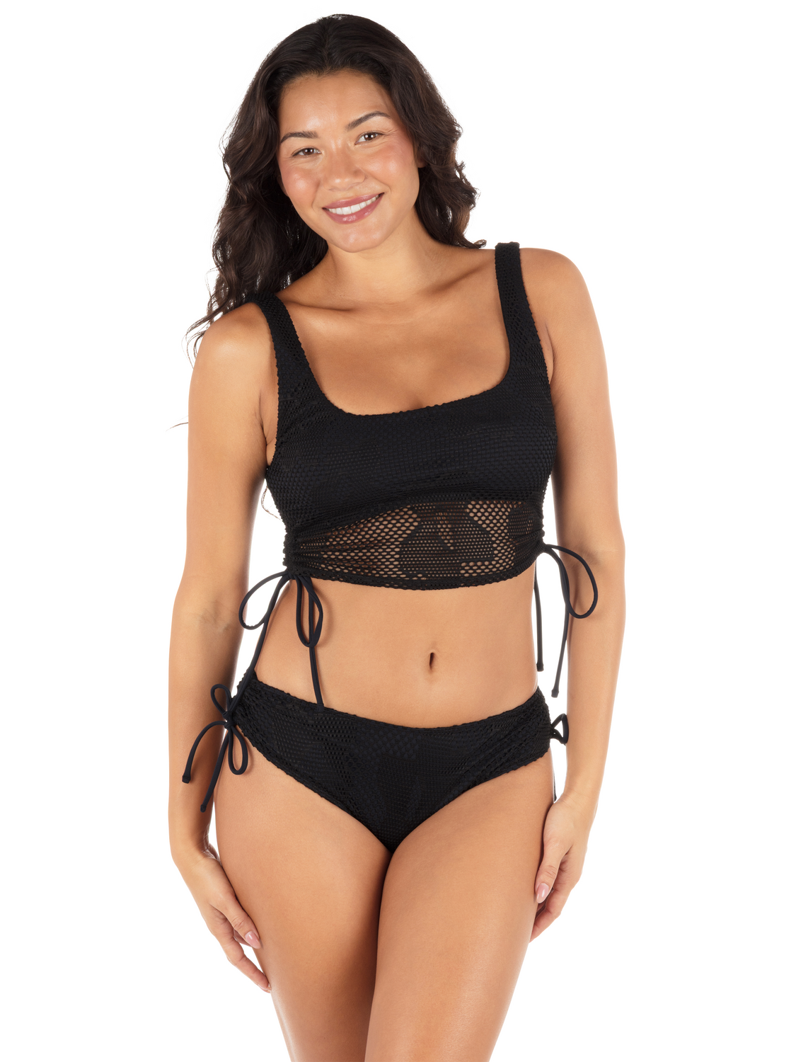 Daisy Mesh Max Scoop Top