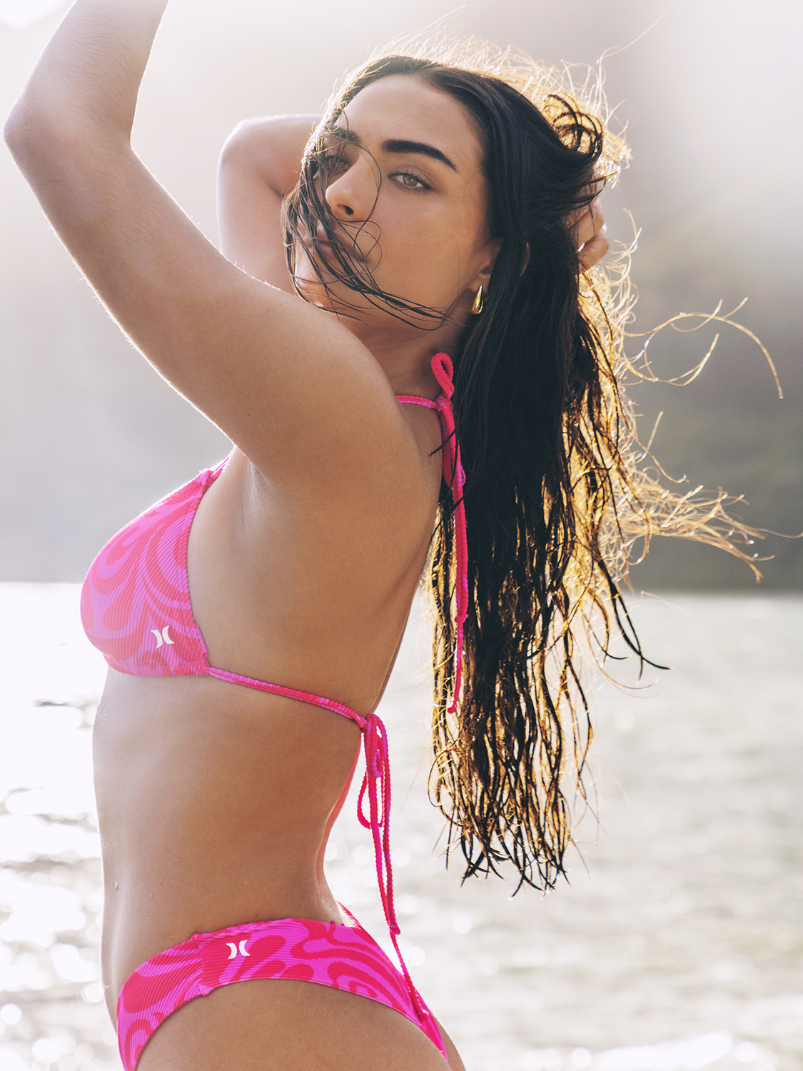 Trip Hop Ring Triangle Bikini Top