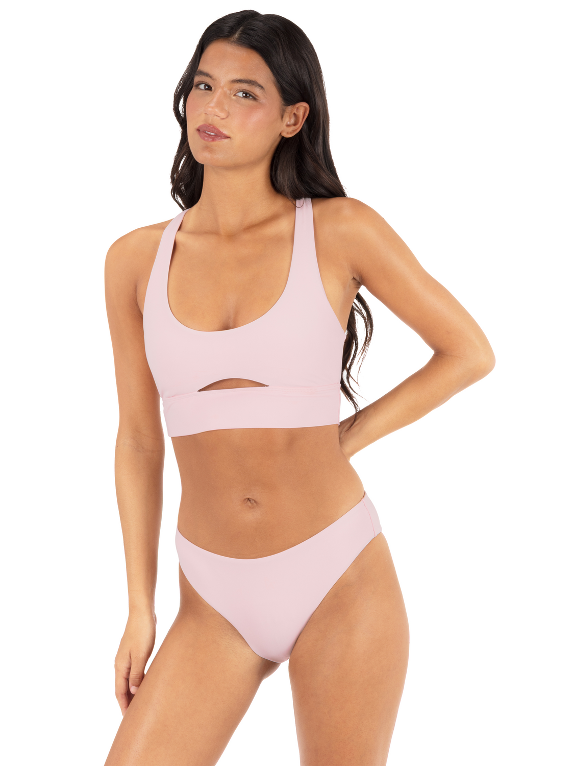 Max Solid Mid Rise Cheeky Bottom