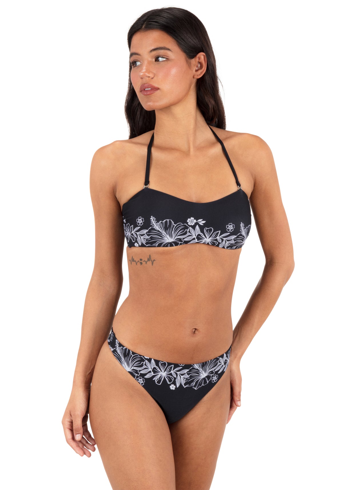 Tropical Blooms Tanga Bottom