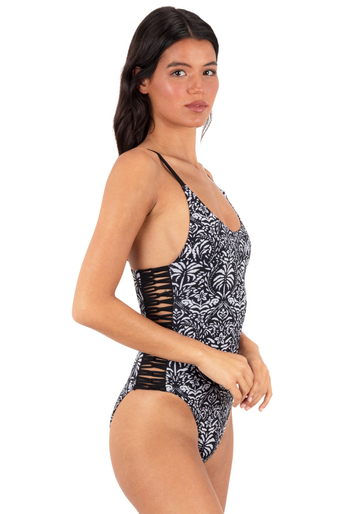 Ikat Palm Moderate One Piece