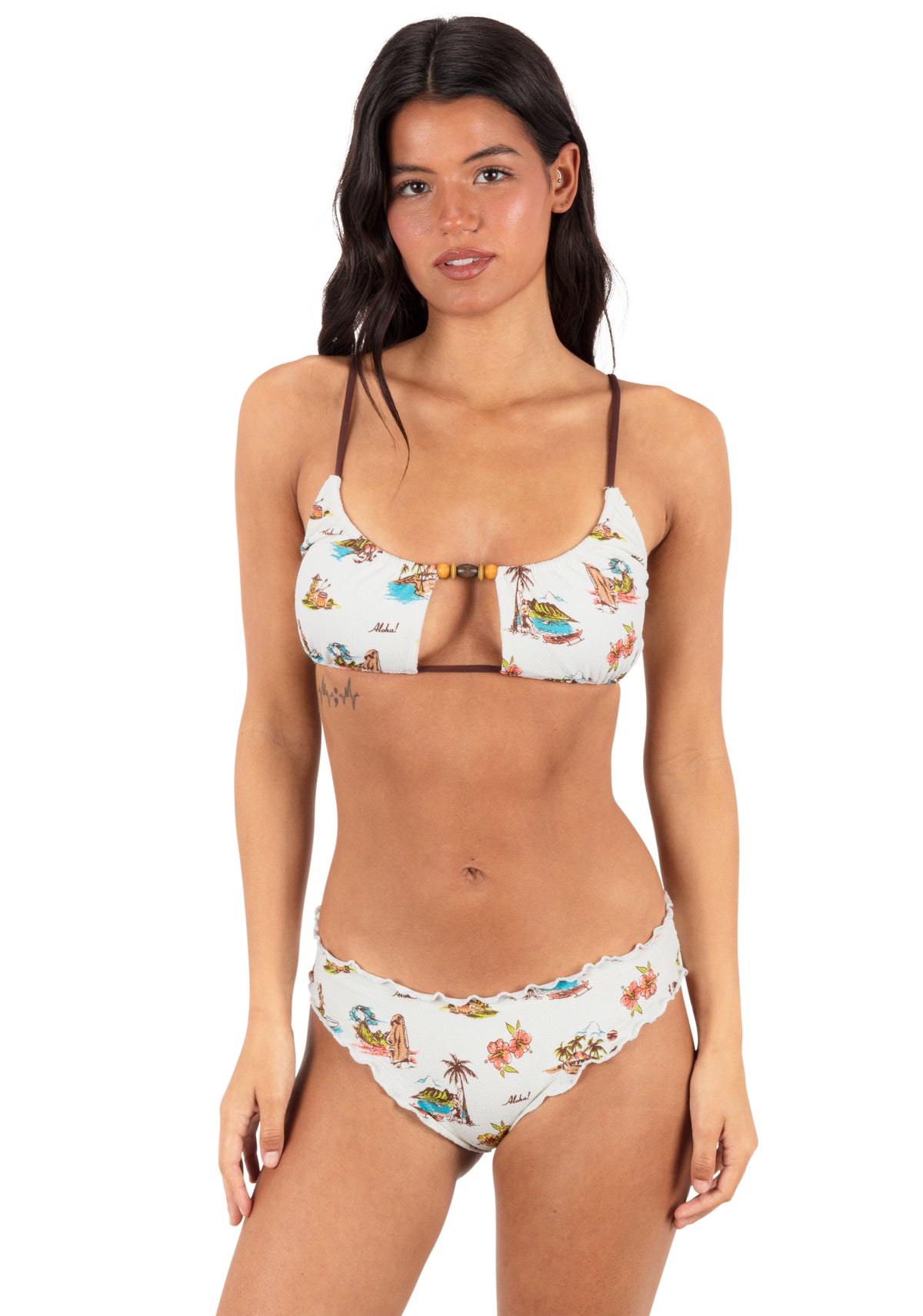 Island Time Scoop Neck Top