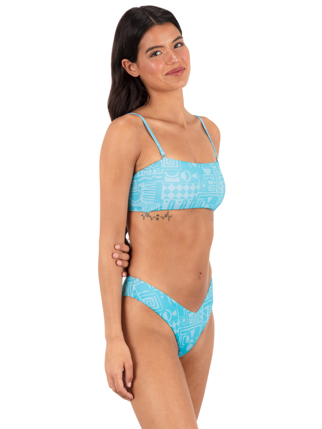 Hoku Mini Rib Bandeau Top