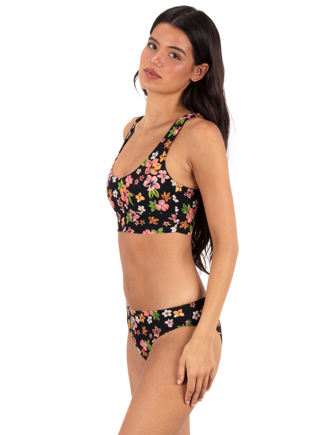 Max Hibiscus Dream Longline Bralette