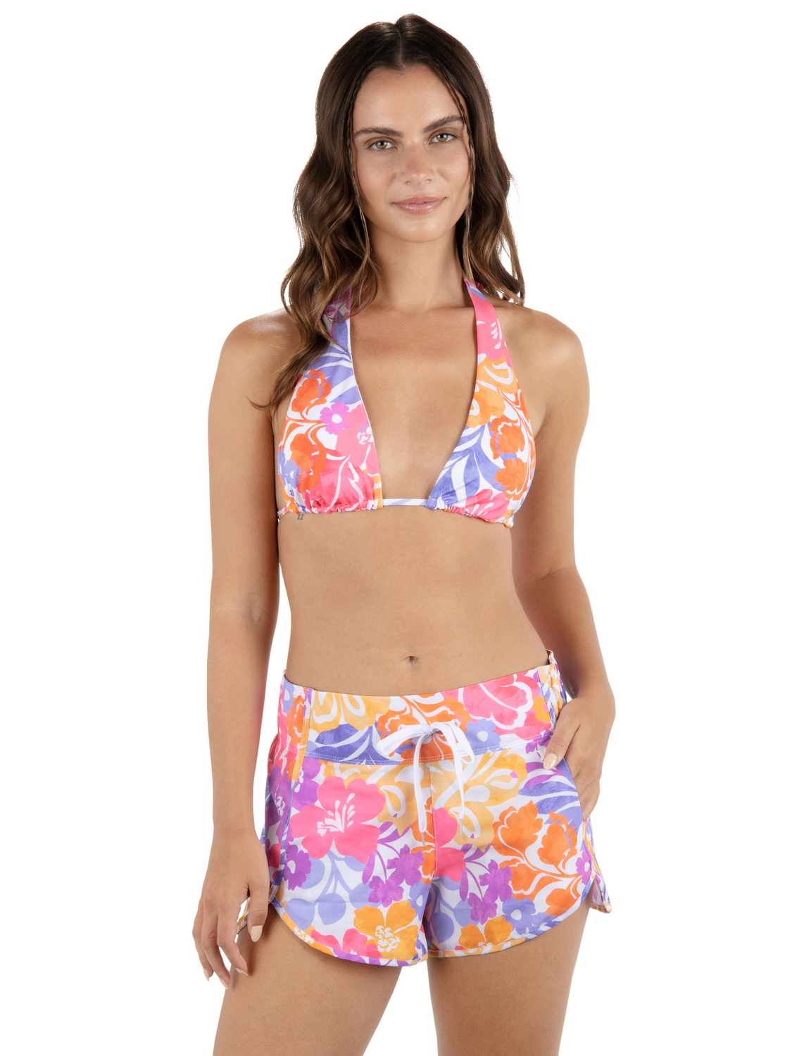 Island Floral Aquas 2.5" Boardshort