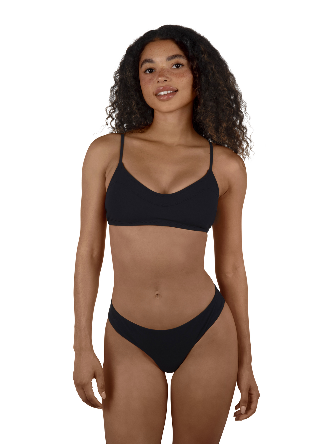 Max Solid Bralette Bikini Top