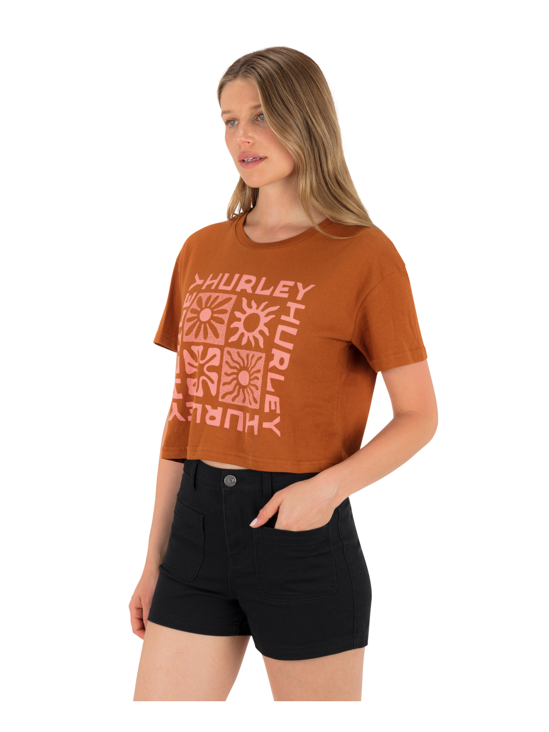 Botany Boxy Crop Tee