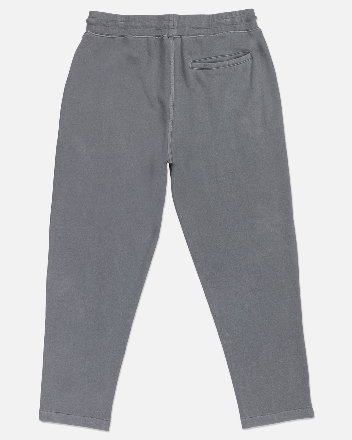 Gray pants on a black background