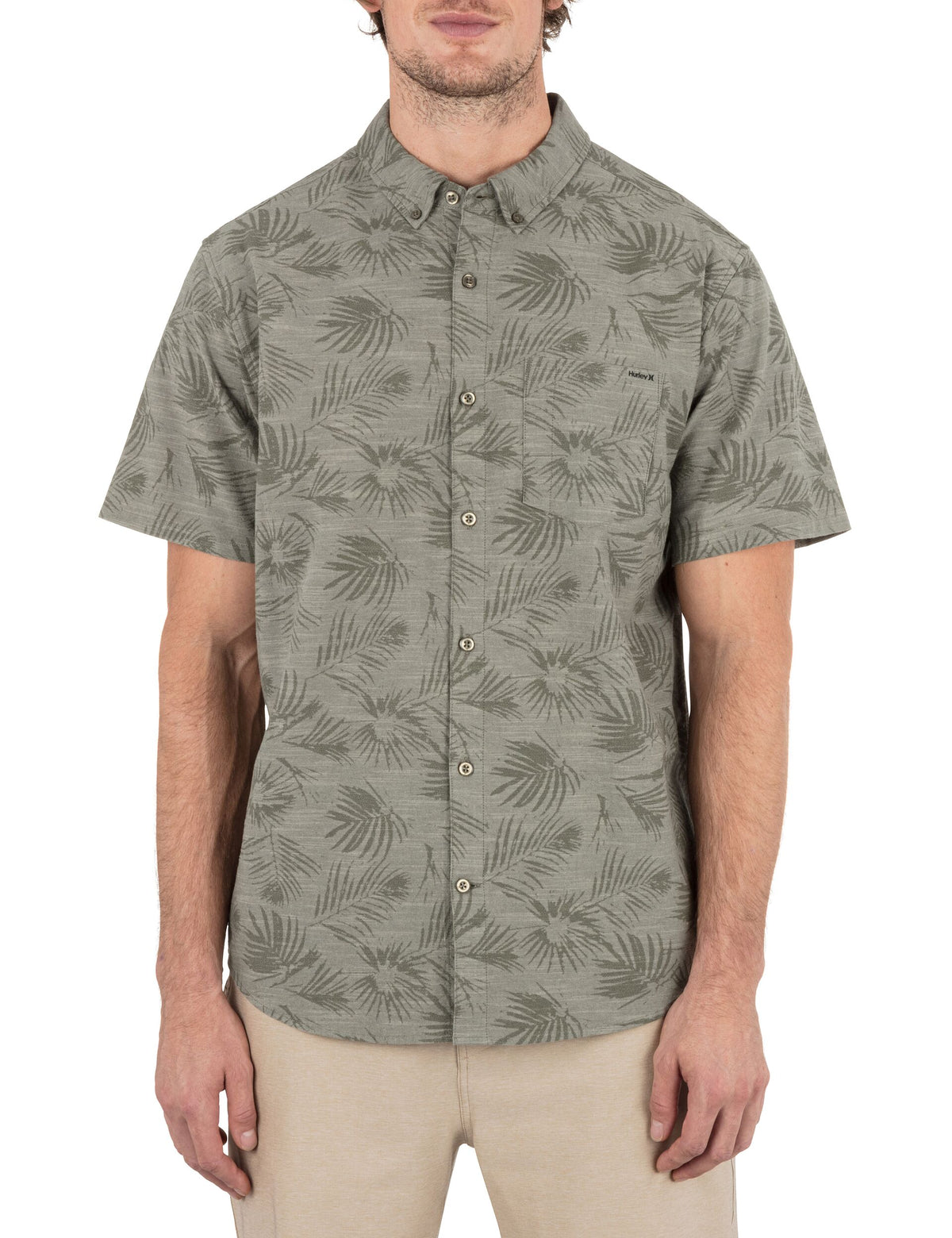 One & Only Stretch Print Short Sleeve Shirt