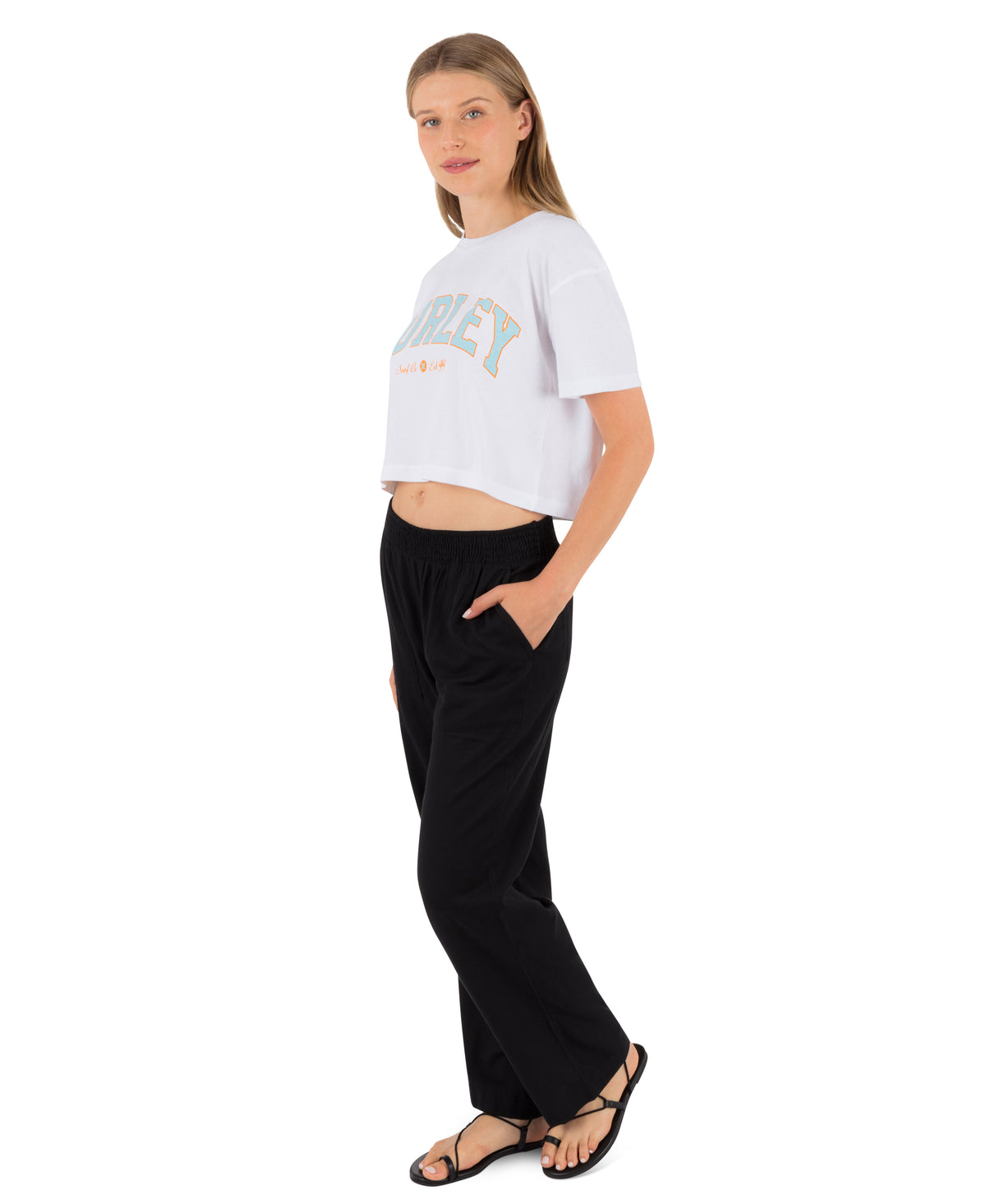 Surf Hooky Boxy Crop Tee