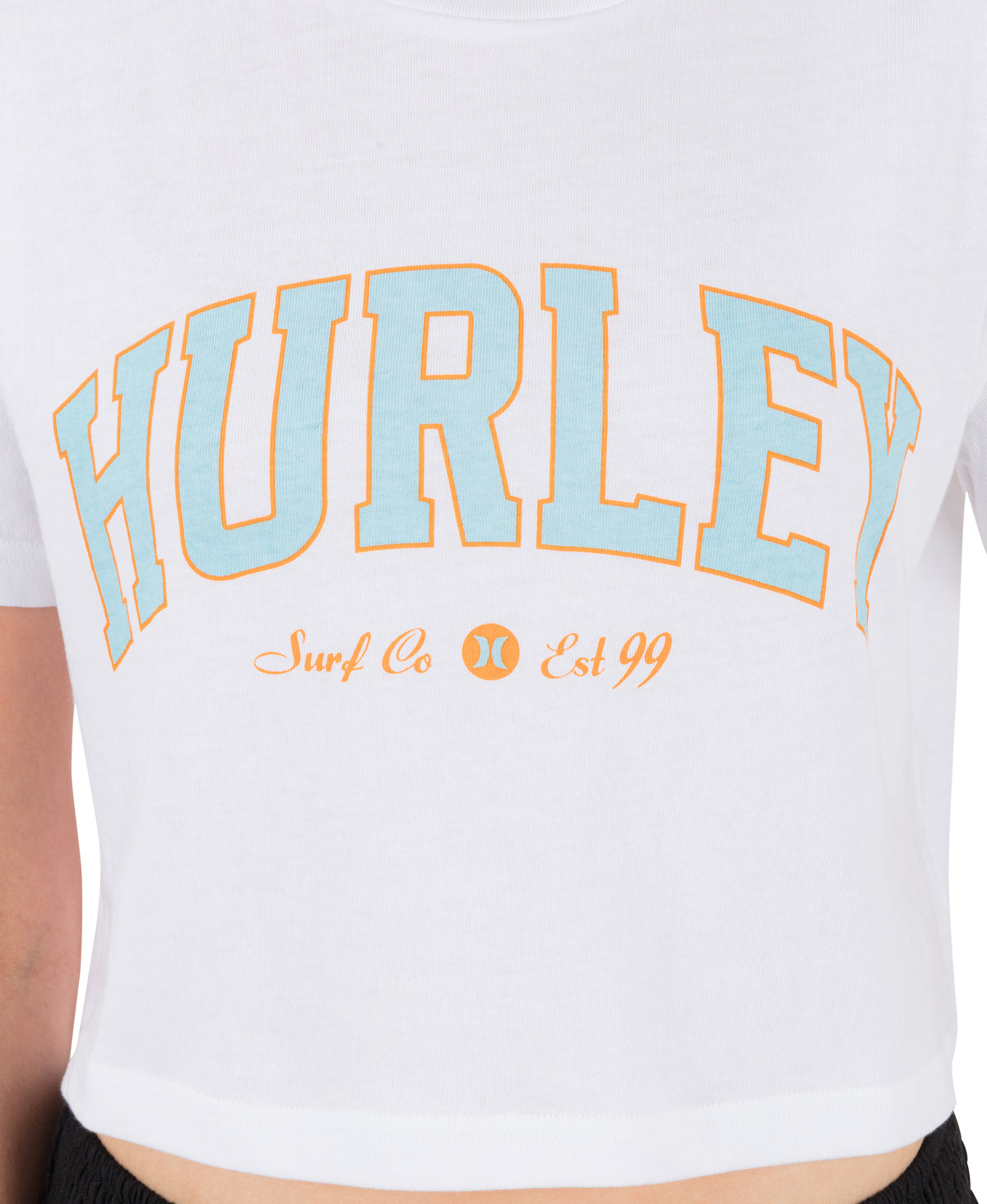 Surf Hooky Boxy Crop Tee