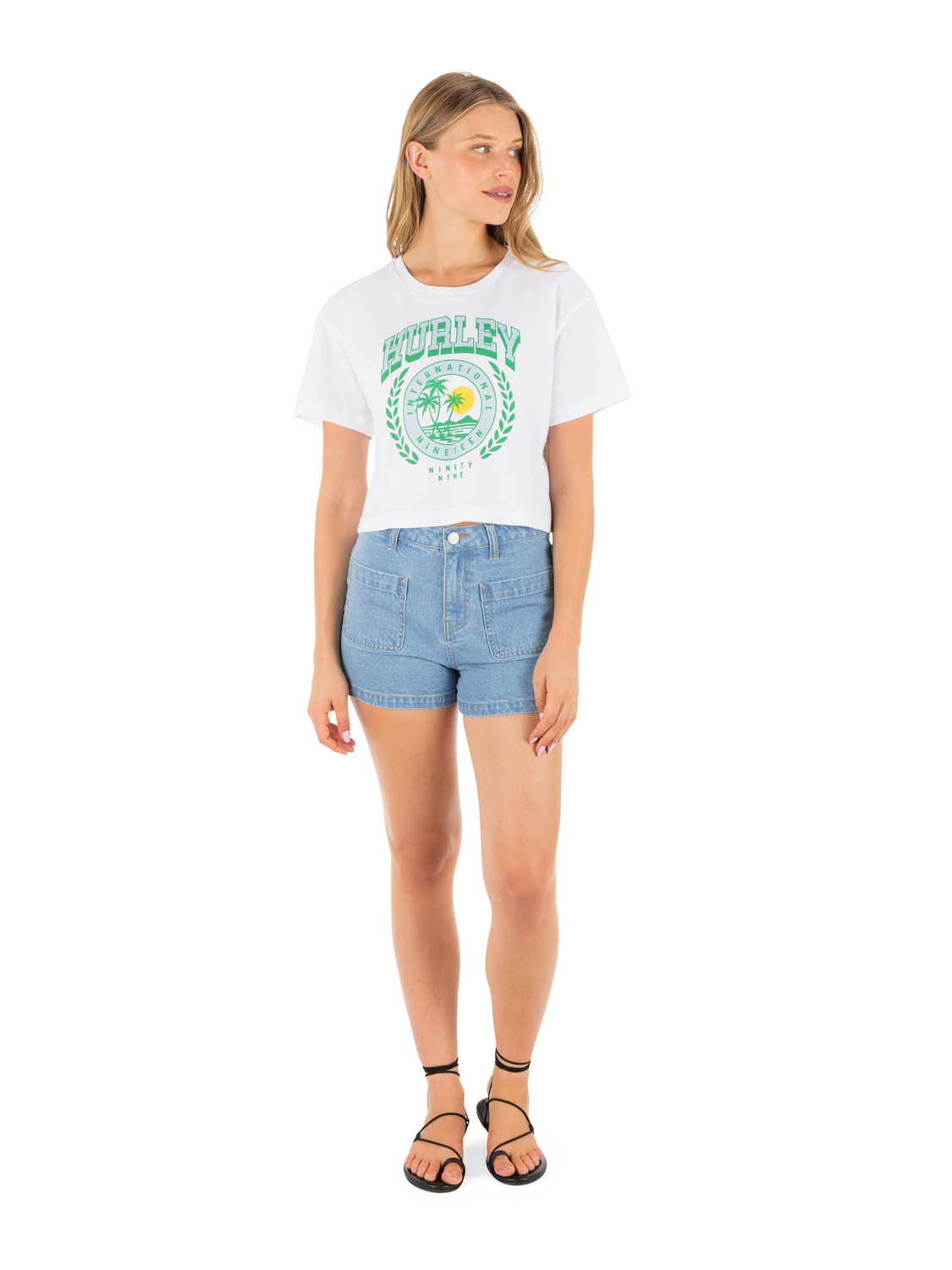 Academy Boxy Crop Tee