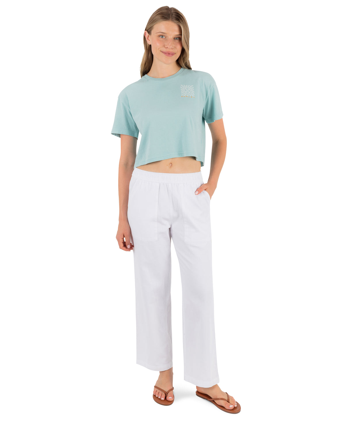 Quadrant Boxy Crop Tee