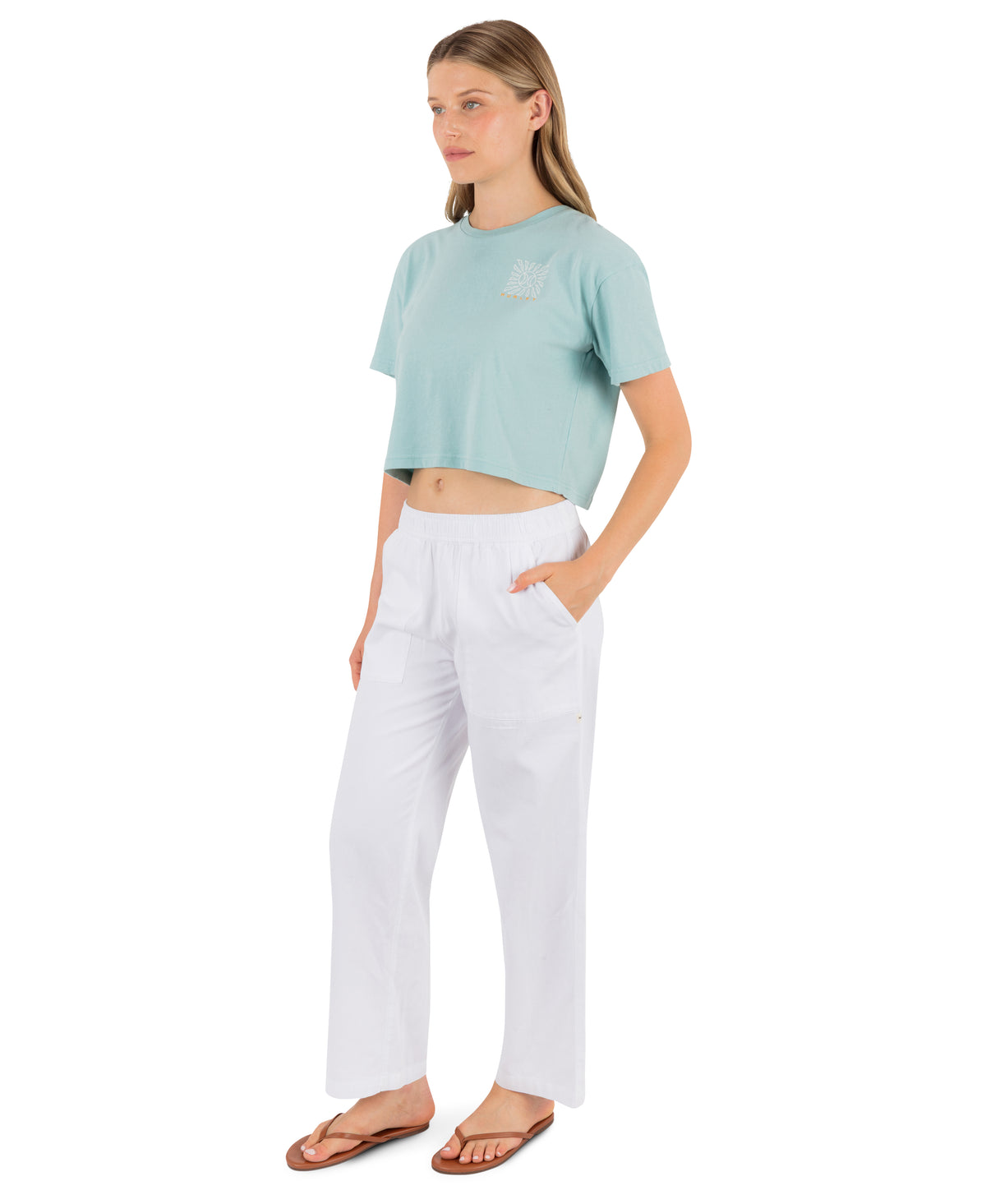 Quadrant Boxy Crop Tee
