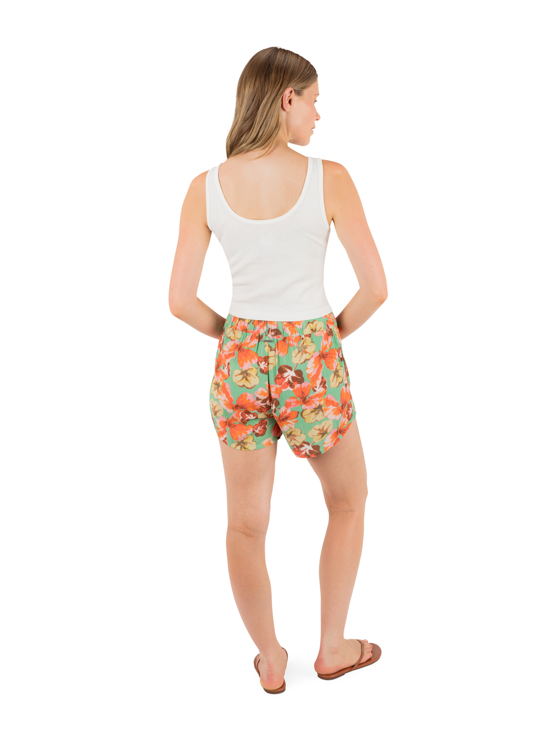 Greetings Scoop Crop Tank