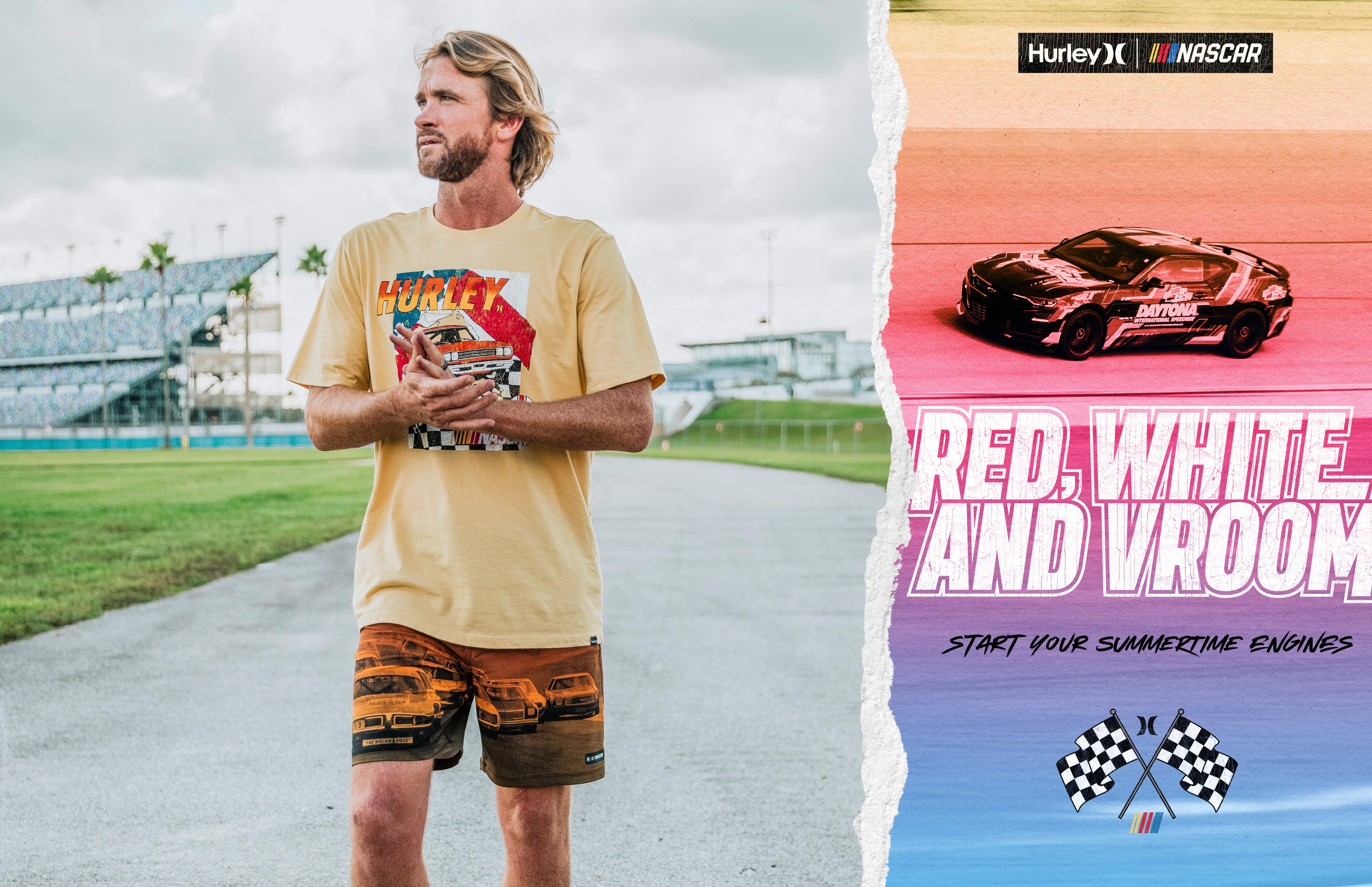 Brand new Nascar x Hurley styles are here 🏁