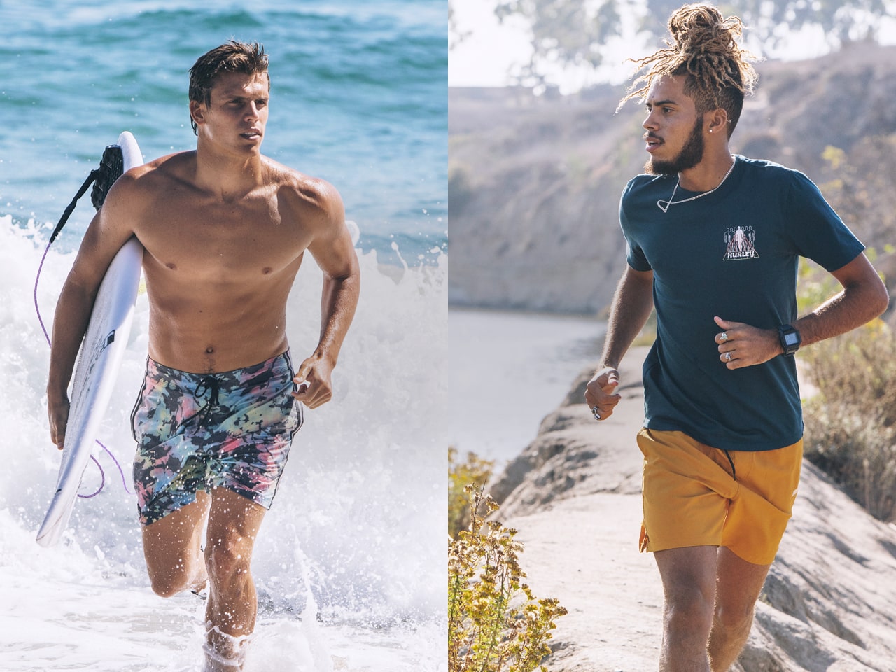 from the beach to the streets