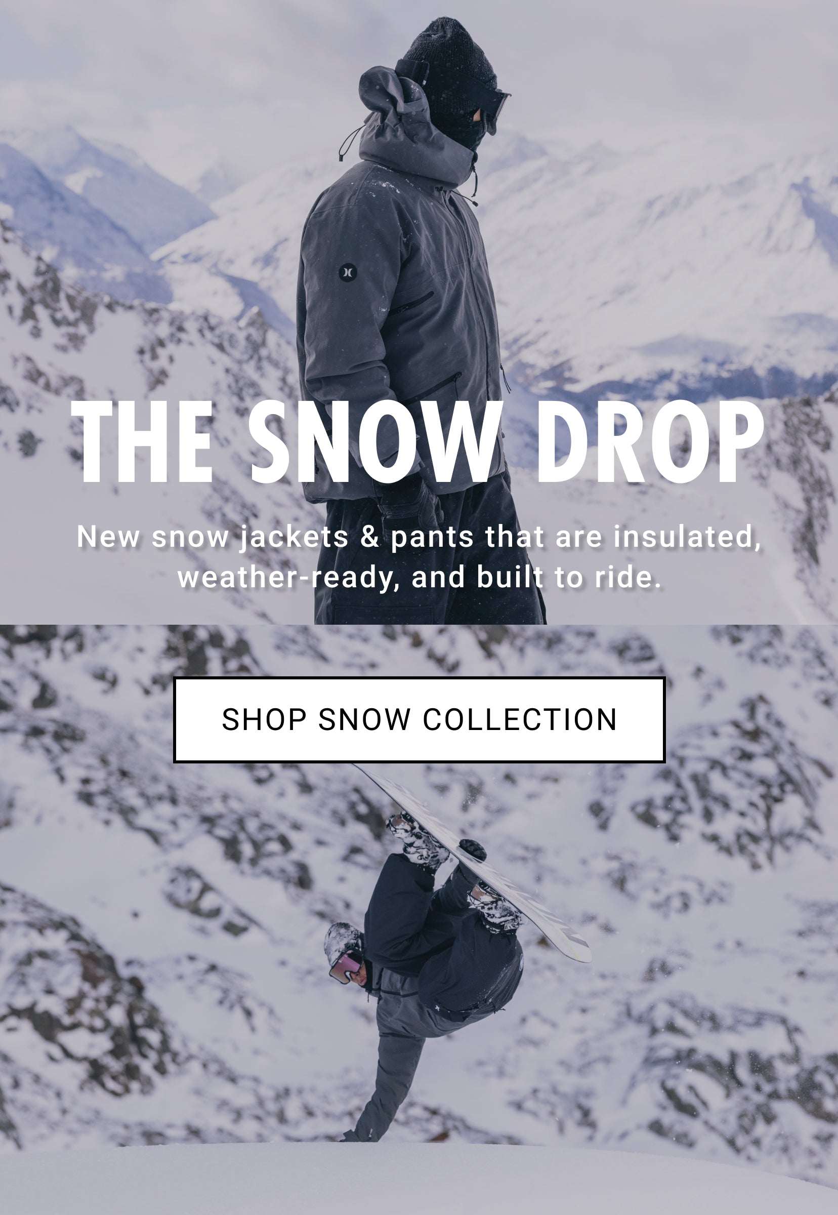 Men's collection banner