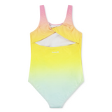 Girls' One Piece With Twist Back