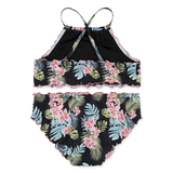 Girls' UPF50+ 2-Piece Bikini Swim Set