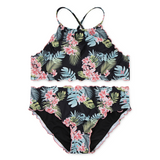 Girls' UPF50+ 2-Piece Bikini Swim Set