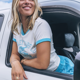 Speedway Ringer Baby Tee