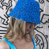 Hurley x Keith Haring Dancing Daisies Reversible Bucket Hat