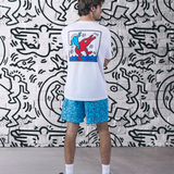 Hurley x Keith Haring Dolphin Ride Short Sleeve Graphic Tee