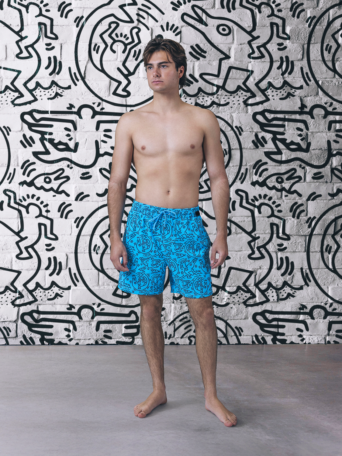 Hurley x Keith Haring Cannonball 17" Volley Short