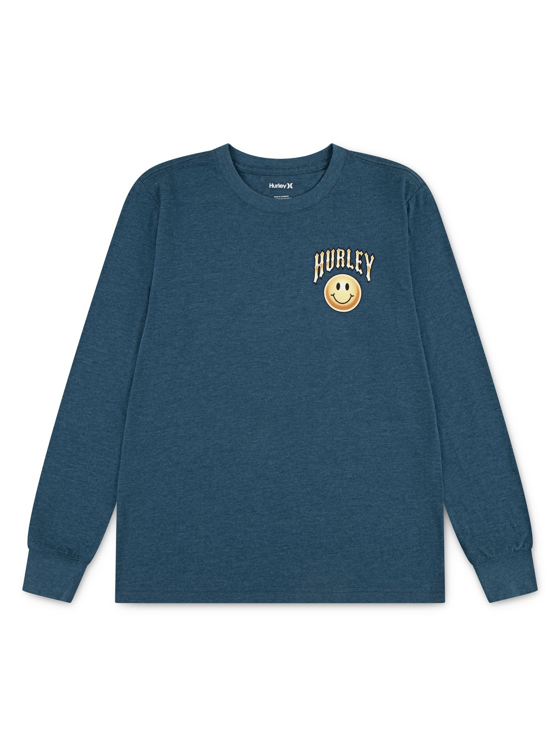 Boys' Smiley Long Sleeve Tee