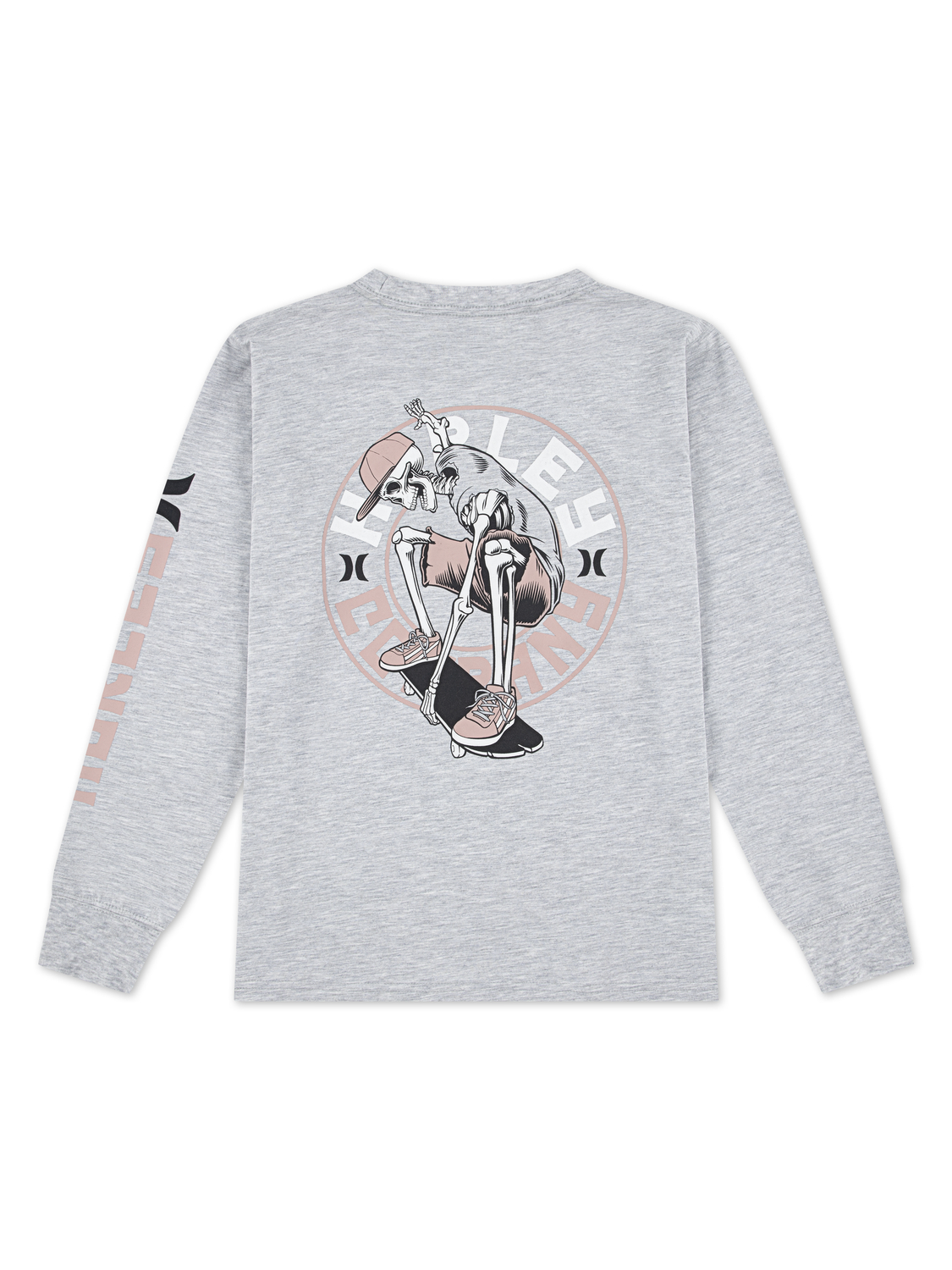 Boys' Skelly Skater Long Sleeve Tee
