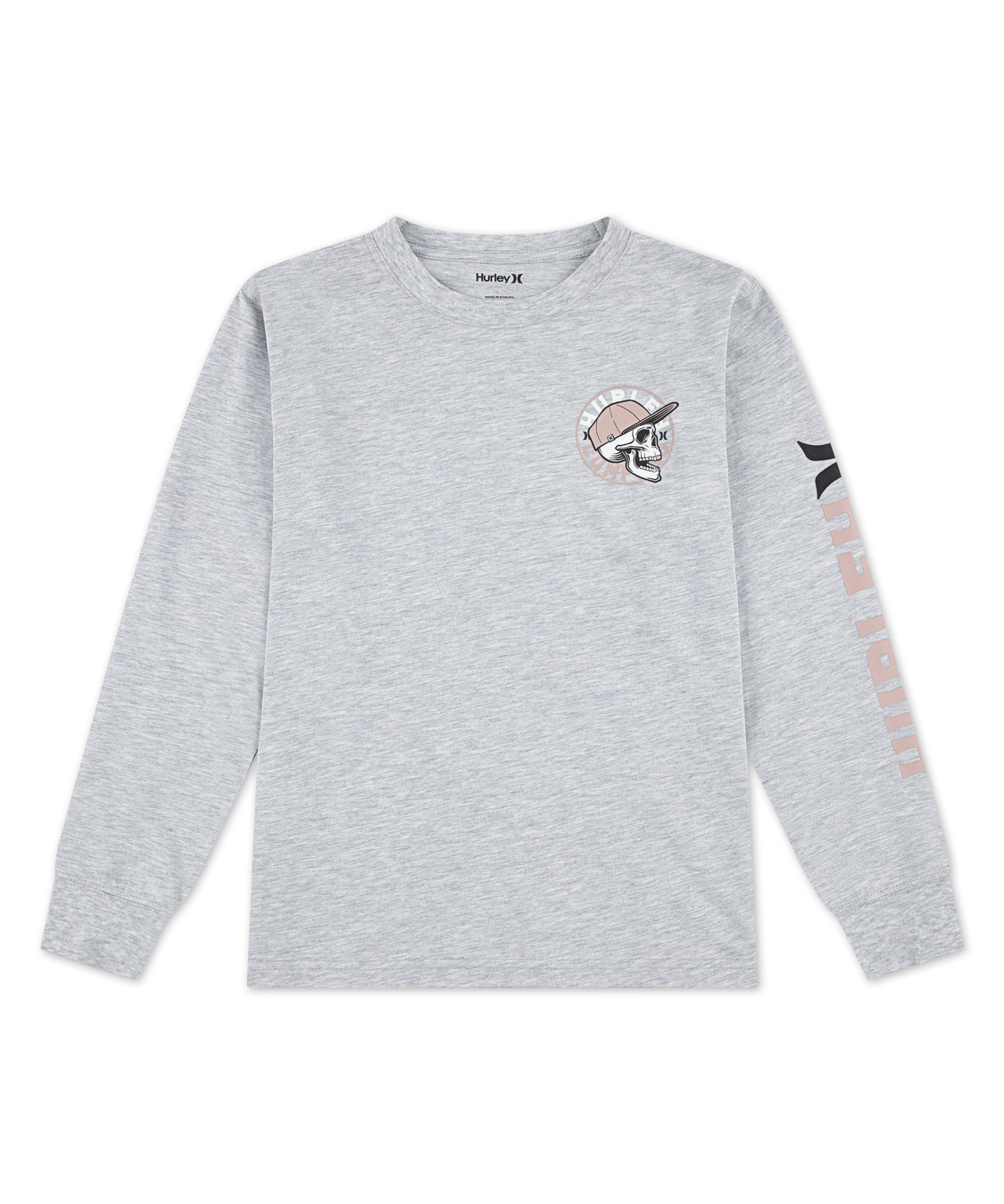Hurley Girls' One And Only Graphic T-Shirt - Big Kids' 100% Cotton Tee