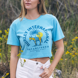 Burro Boxy Crop Tee