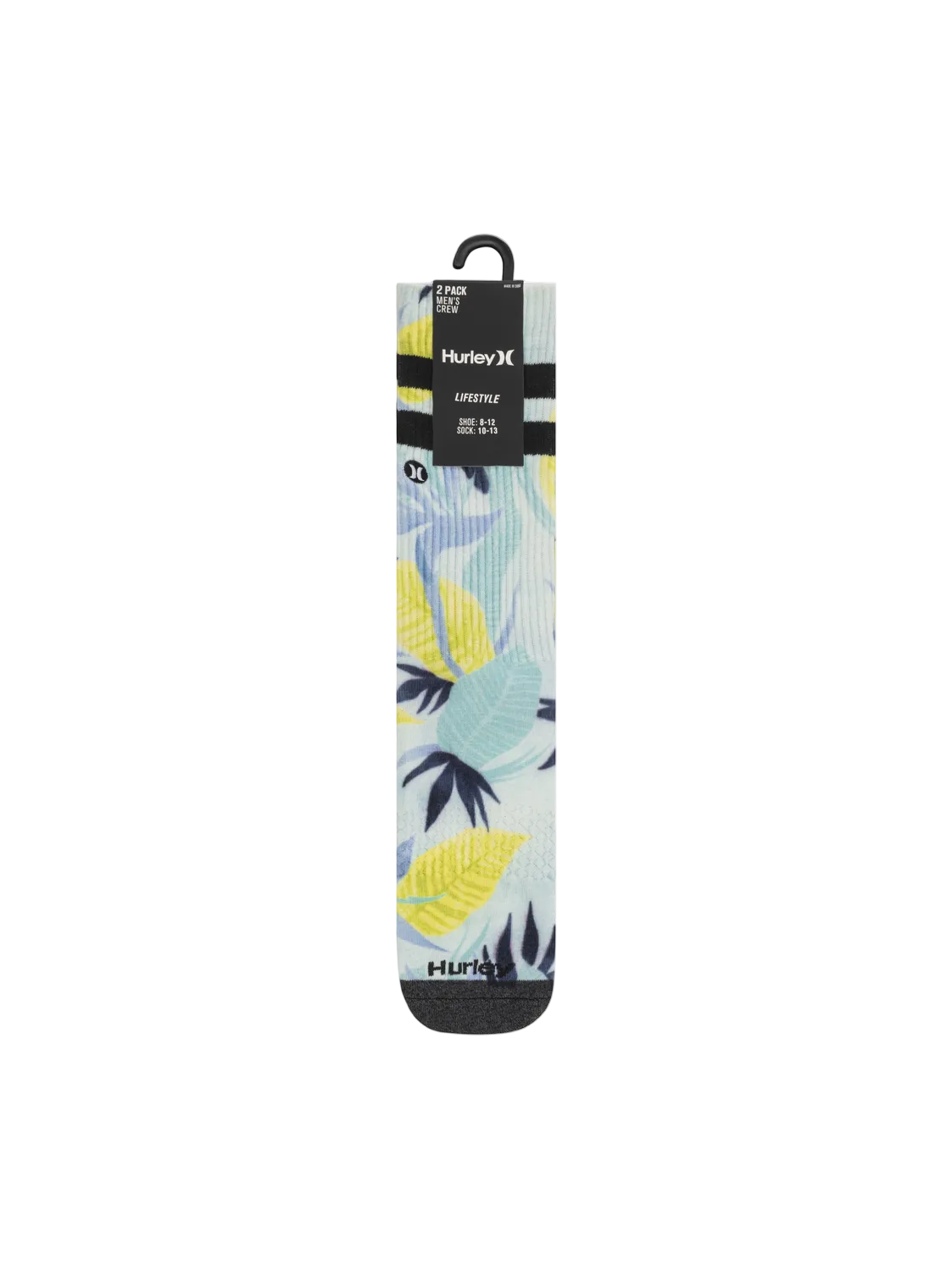 Extended Terry Crew Socks (2 Pack)
