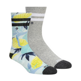 Extended Terry Crew Socks (2 Pack)