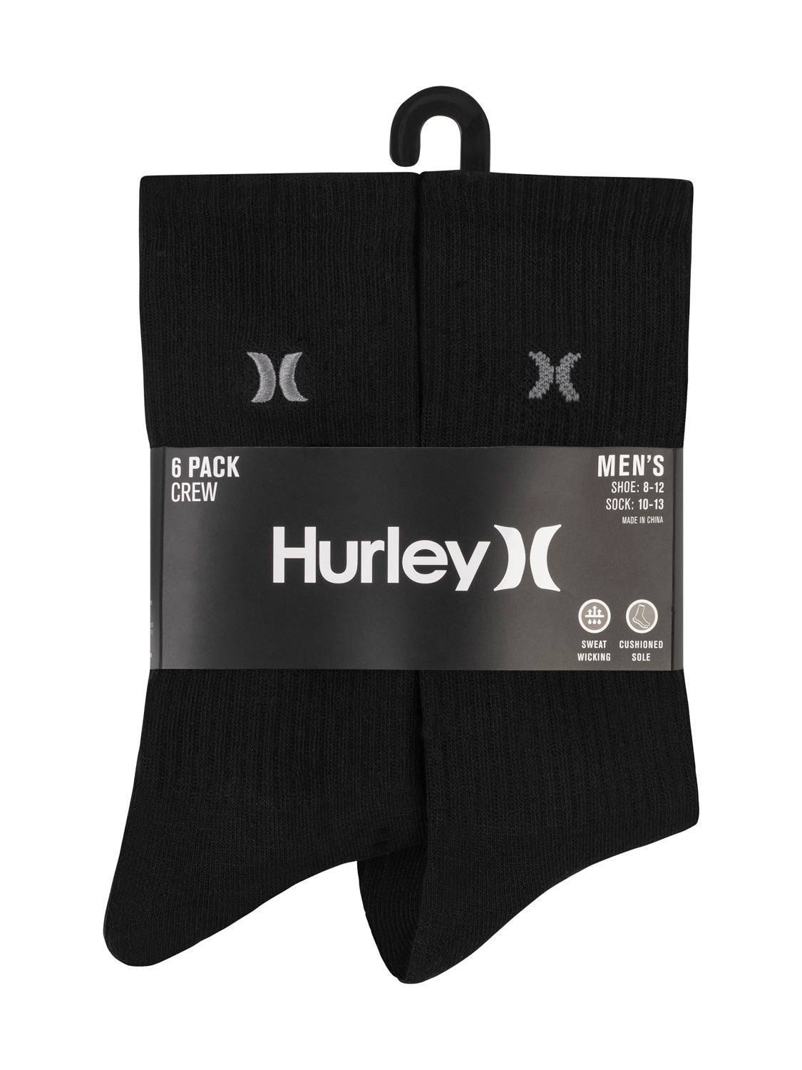 1/2 Terry Crew Sock (6-Pack)