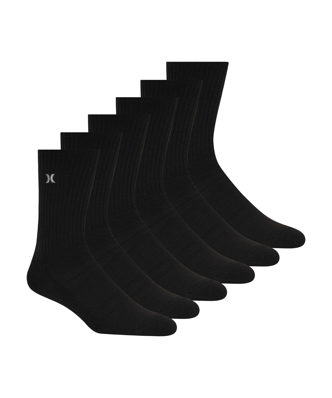 Hurley H20 Dri Jacquard Crew Socks Multicolor | Dressinn